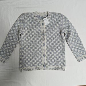 Children's Knitted Cardigan 100% Wool